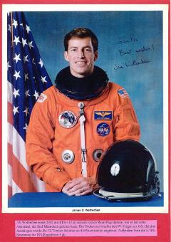 James D.Wetherbee  NASA  Astronaut  Raumfahrt  Autogramm Foto original signiert 