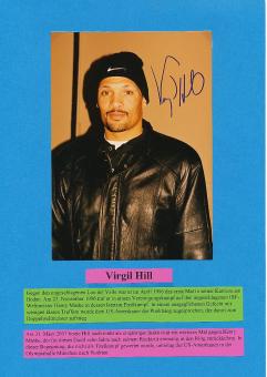 Virgil Hill  USA Weltmeister  Boxen  Autogramm Foto  original signiert 