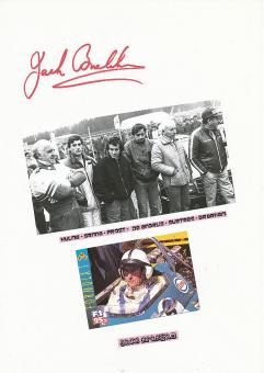 Jack Brabham † 2014   Formel 1  Weltmeister  Auto Motorsport Autogramm Karte original signiert 