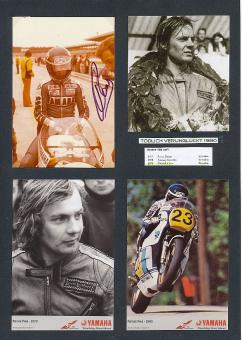 Patricl Pons † 1980  Frankreich  Motorrad Sport  Autogramm  Foto  original signiert 