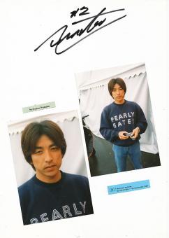 Noriyasu Numata † 2007  Japan  Motorrad Sport Autogramm  Karte original signiert 