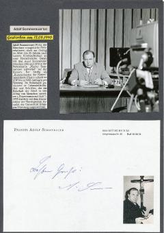Adolf Sommerauer † 1995 Fernseh Pfarrer  Autogramm Bild original signiert 
