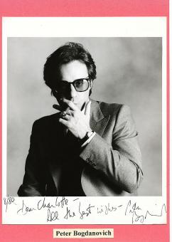 Peter Bogdanovich  Film & TV Autogramm Foto  original signiert 