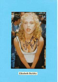 Elizabeth Berkley  Film & TV Autogramm Foto  original signiert 