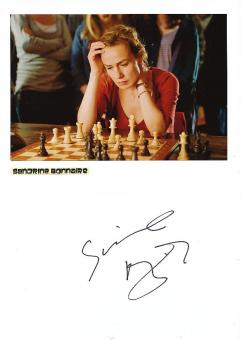 Sandrine Bonnaire  Film & TV Autogramm Karte original signiert 