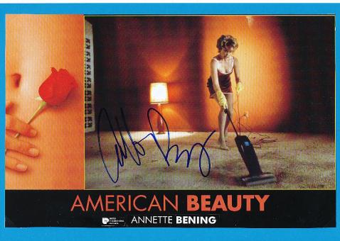 Annette Bening  American Beauty  Film & TV Autogramm Bild original signiert 