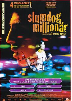 Danny Boyle  Slumdog Millionär  Film & TV Autogramm Bild original signiert 