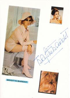Brigitte Bardot   Film & TV Autogramm Karte original signiert 