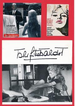 Brigitte Bardot  Film & TV Autogramm Bild original signiert 