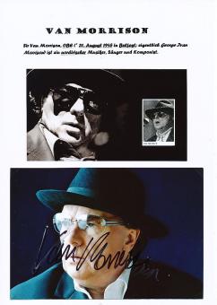 Van Morrison  Musik Autogramm Foto original signiert 