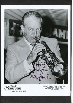 Harry James † 1983  Jazz Trompeter  Musik Autogramm Foto original signiert 