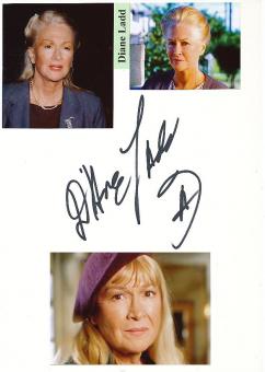 Diane Ladd   Film & TV Autogramm Karte original signiert 