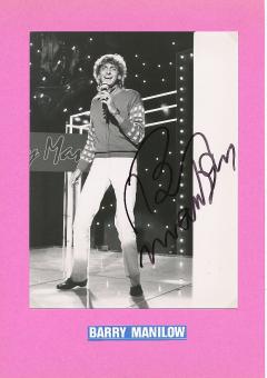 Barry Manilow  Musik Autogramm Foto original signiert 