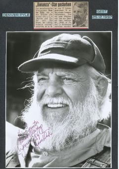 Denver Pyle † 1997  Film & TV Autogramm Foto  original signiert 