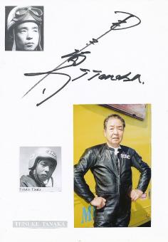 Teisuke Tanaka † 2015  Japan  Motorrad Sport Autogramm Karte  original signiert 