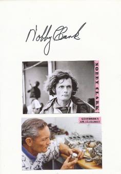Nobby Clark † 2017  Zimbabwe Mechaniker Legende   Motorrad Sport Autogramm Karte  original signiert 