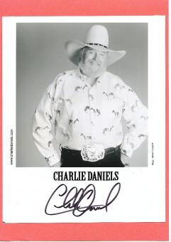 Charlie Daniels † 2020  Musik Autogramm Foto original signiert 