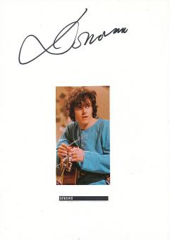 Donovan  Musik Autogramm Karte original signiert 