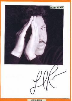 Lionel Richie  Musik Autogramm Foto original signiert 