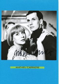 Mathieu Carriere  Film & TV Autogramm Foto  original signiert 
