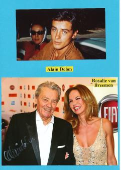 Alain Delon  Film & TV Autogramm Foto  original signiert 