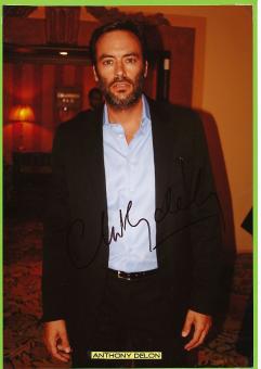 Anthony Delon  Film & TV Autogramm Foto  original signiert 