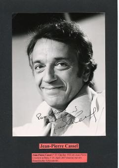 Jean Pierre Cassel † 2007  Film & TV Autogramm Foto  original signiert 