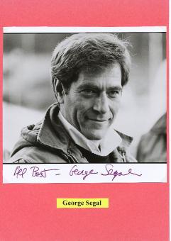 George Segal  Film & TV Autogramm Foto  original signiert 