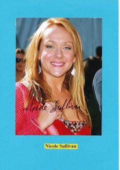 Nicole Sullivan  Film & TV Autogramm Foto  original signiert 