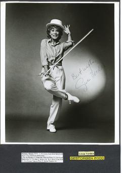 Gwen Verdon † 2000  Film & TV Autogramm Foto  original signiert 