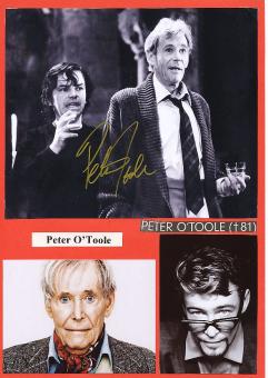 Peter O'Toole † 2013  Film & TV Autogramm Foto  original signiert 