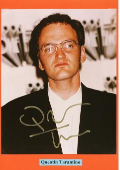 Quentin Tarantino  Regisseur   Film & TV Autogramm Foto  original signiert 