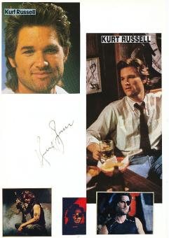 Kurt Russell  Film & TV Autogramm Karte original signiert 