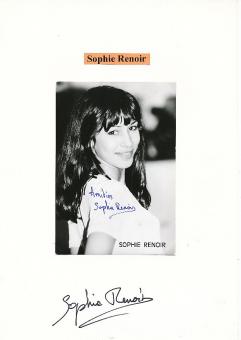 2  x  Sophie Renoir  Film & TV Autogramm Karte original signiert 