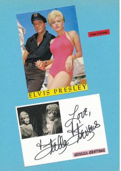 Stella Stevens  Film & TV Autogramm Karte original signiert 