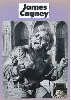 James Cagney † 1986  Film & TV Autogramm Bild original signiert 