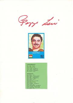 Laszlo Papp † 2003  Ungarn 1948 + 1952 + 1956 Olympiasieger Boxen  Autogramm Karte original signiert 