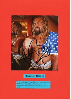 Shannon Briggs  USA Weltmeister Boxen  Autogramm Foto original signiert 