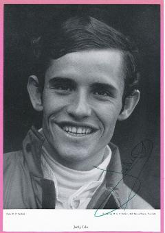 Jacky Ickx  Frankreich  Formel 1  Auto Motorsport  Autogramm Bild original signiert 