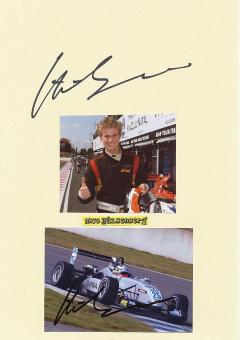 2  x  Nico Hülkenberg  Formel 1  Auto Motorsport  Autogramm Foto + Karte  original signiert 