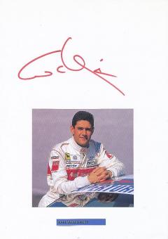 Karl Wendlinger  AUT  Formel 1  Auto Motorsport  Autogramm Karte  original signiert 