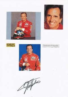 Emerson Fittipaldi  Brasilien Weltmeister  Auto Motorsport  Autogramm Karte  original signiert 
