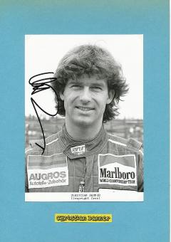 Christian Danner  Formel 1  Auto Motorsport  Autogramm Foto  original signiert 