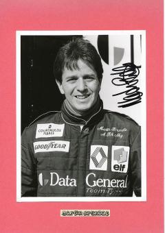 Martin Brundle  GB  Formel 1  Auto Motorsport  Autogramm Foto  original signiert 