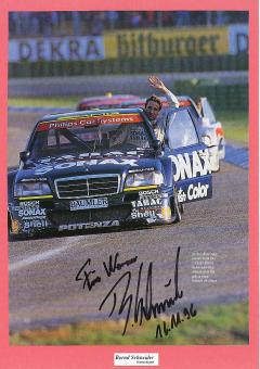 Bernd Schneider  Formel 1  Auto Motorsport  Autogramm Bild original signiert 