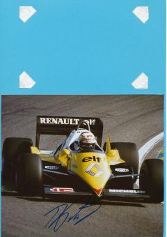 Alain Prost  Frankreich  Formel 1  Auto Motorsport  Autogramm Foto  original signiert 
