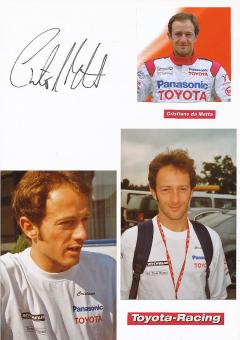 Christiano da Matta  Italien  Formel 1  Auto Motorsport  Autogramm Karte  original signiert 