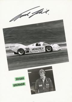 Frank Jelinski   Auto Motorsport  Autogramm Karte  original signiert 
