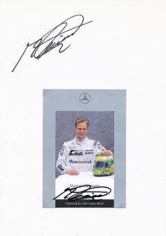 2  x  Marcel Tiemann  Mercedes  Auto Motorsport  Autogrammkarte + Karte  original signiert 