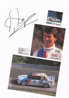 Steve Soper  BMW  Auto Motorsport  Autogramm Karte  original signiert 